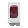 thumbnail image 1 of Sigma Switches Rocker Switch with Red Light for RVs, White, 1 of 4