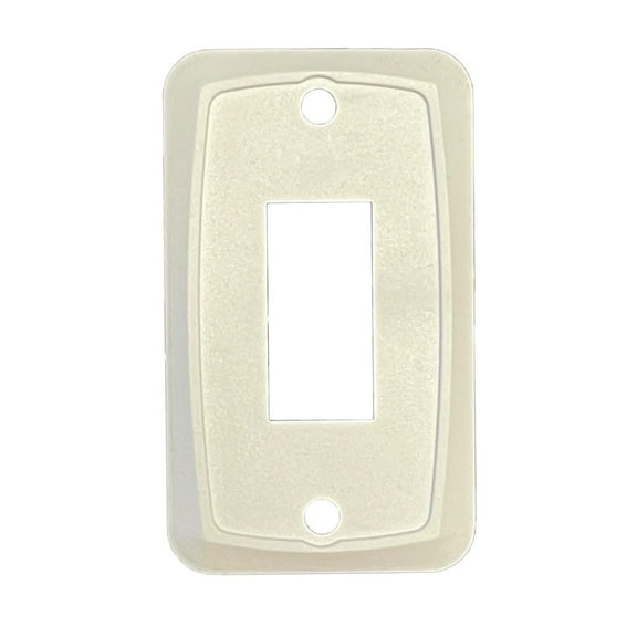 Sigma Switches Single Switch Plate, White
