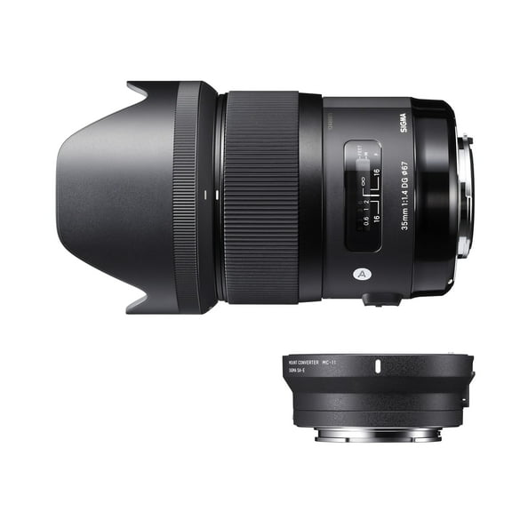 Sigma ZH954 35-35mm F/1.4-1.4 Fixed Prime Camera Lens, Black