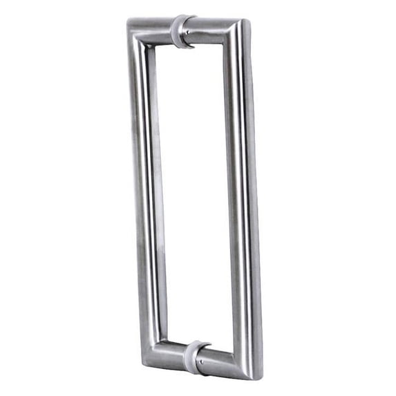 Sigma by AHI 482 mm Satin Stainless Steel Door Pulls - 1.37 in., 1.75 in. & 2 in. Thickness