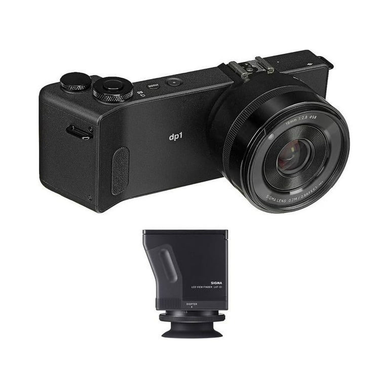Sigma dp1 Quattro Digital Camera with LVF-01 LCD Viewfinder Kit