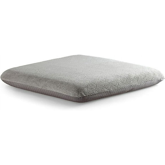 Recliner Cushion for Elderly with Memory Foam 20x20x3 Inches Large Square Seat Cushion for Recliner Chair, Floor Pillow, Truck Seat Cushion Grey