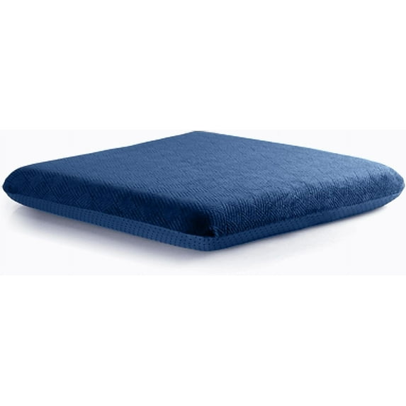 Recliner Cushion for Elderly with Memory Foam 20x20x3 Inches Large Square Seat Cushion for Recliner Chair, Floor Pillow, Truck Seat Cushion Navy