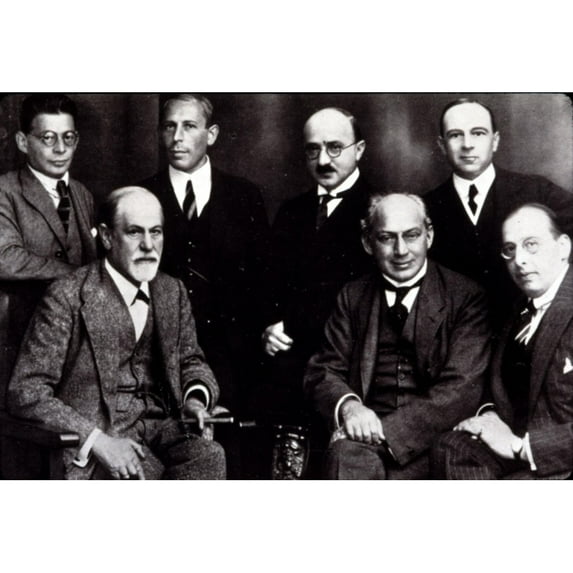 Sigmund Freud With Contemporaries.. Courtesy Csu Archives Everett Collection History (36 x 24)