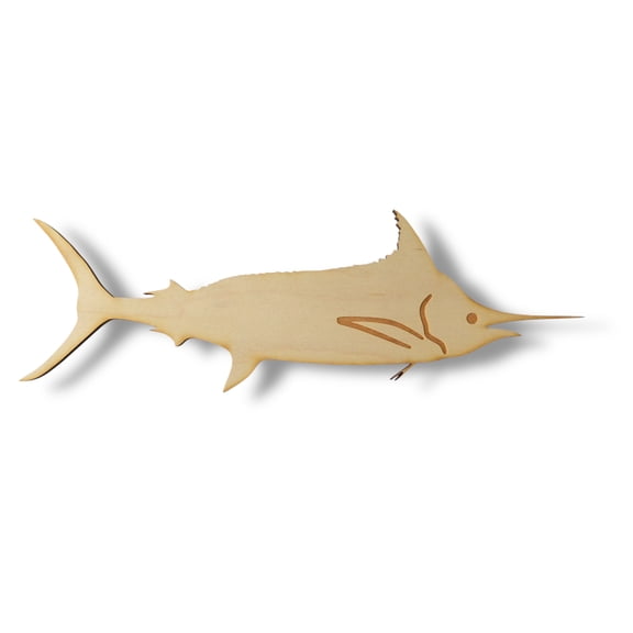 Sign - CUSTOM - Blue Marlin Fish