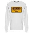 thumbnail image 1 of Sign Conspiracy Theory Sweatshirt Men -Image by Shutterstock, Male x-Large, 1 of 2