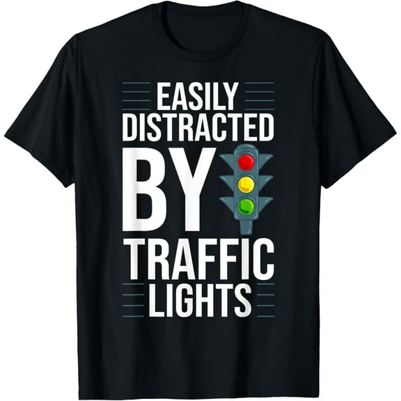 Sign Green Yellow Red Stop Stoplight T-Shirt