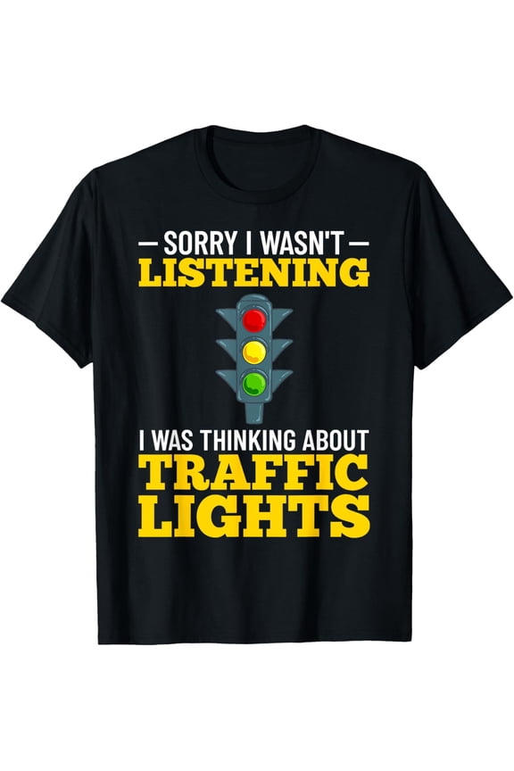 Sign Green Yellow Red Stop Stoplight T-Shirt