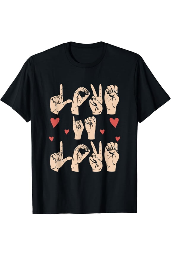Sign Language ApparelSign language ASL T-Shirt