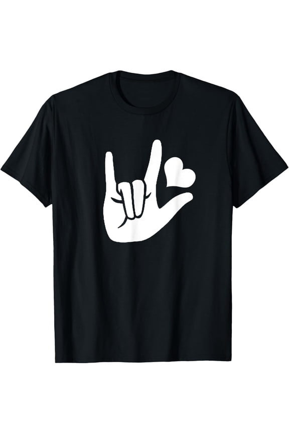 Sign Language I Love You T Shirt Gifts