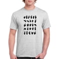 thumbnail image 1 of Sign Language I. T-Shirt Men -Emma Scarvey Designs, Male 3X-Large, 1 of 4