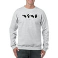 thumbnail image 1 of Sign Language Ii Sweatshirt Men -Emma Scarvey Designs, Male Small, 1 of 4