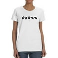 thumbnail image 1 of Sign Language Iii. T-Shirt Women -Emma Scarvey Designs, Female 4X-Large, 1 of 4