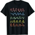 thumbnail image 1 of Sign Language T-Shirt ASL Teacher Hand Alphabet Learning Tee, 1 of 4