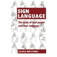 thumbnail image 1 of Sign Language: The Study of Deaf People and Their Language, (Paperback), 1 of 1