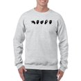 thumbnail image 1 of Sign Language V Sweatshirt Men -Emma Scarvey Designs, Male 3X-Large, 1 of 4