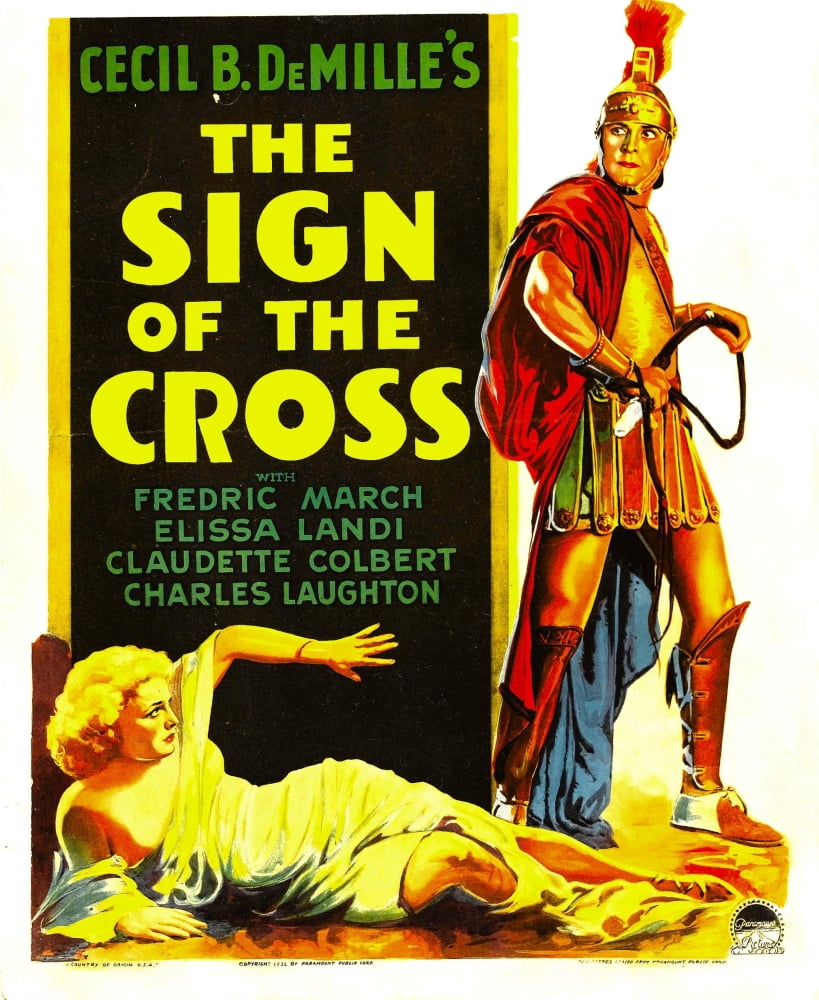 Sign Of The Cross Canvas Art - (11 x 17)