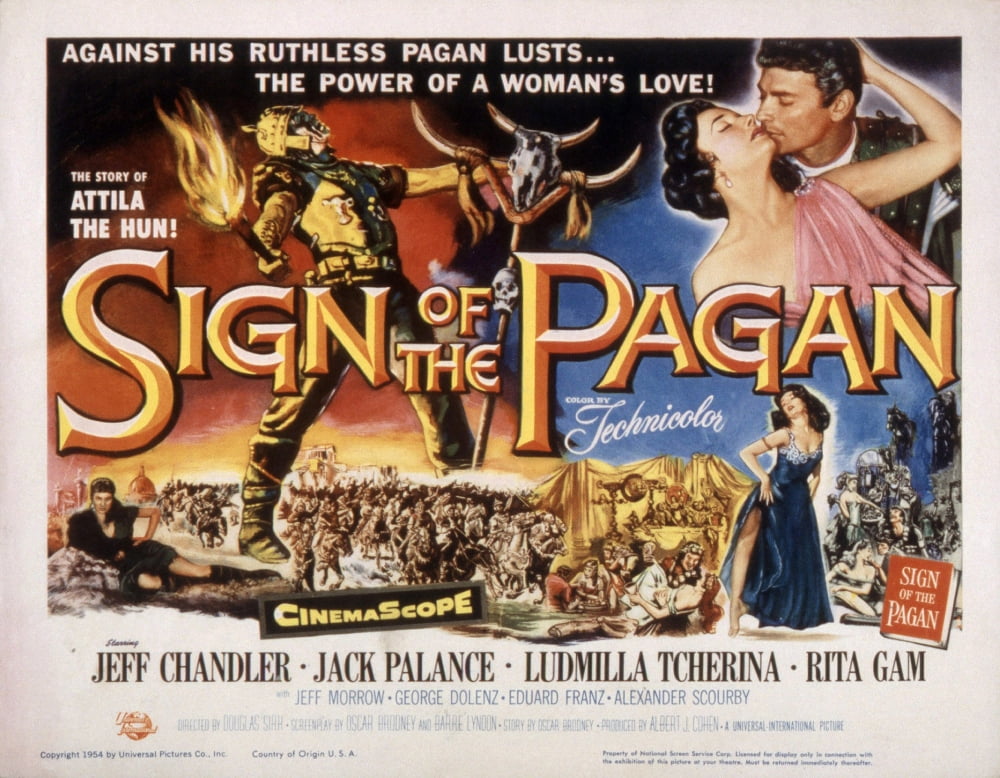 Sign Of The Pagan Canvas Art -  (28 x 22)