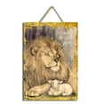 thumbnail image 1 of Sign-Peace Be With You w/Rope Hanger (7" x 10"), 1 of 1