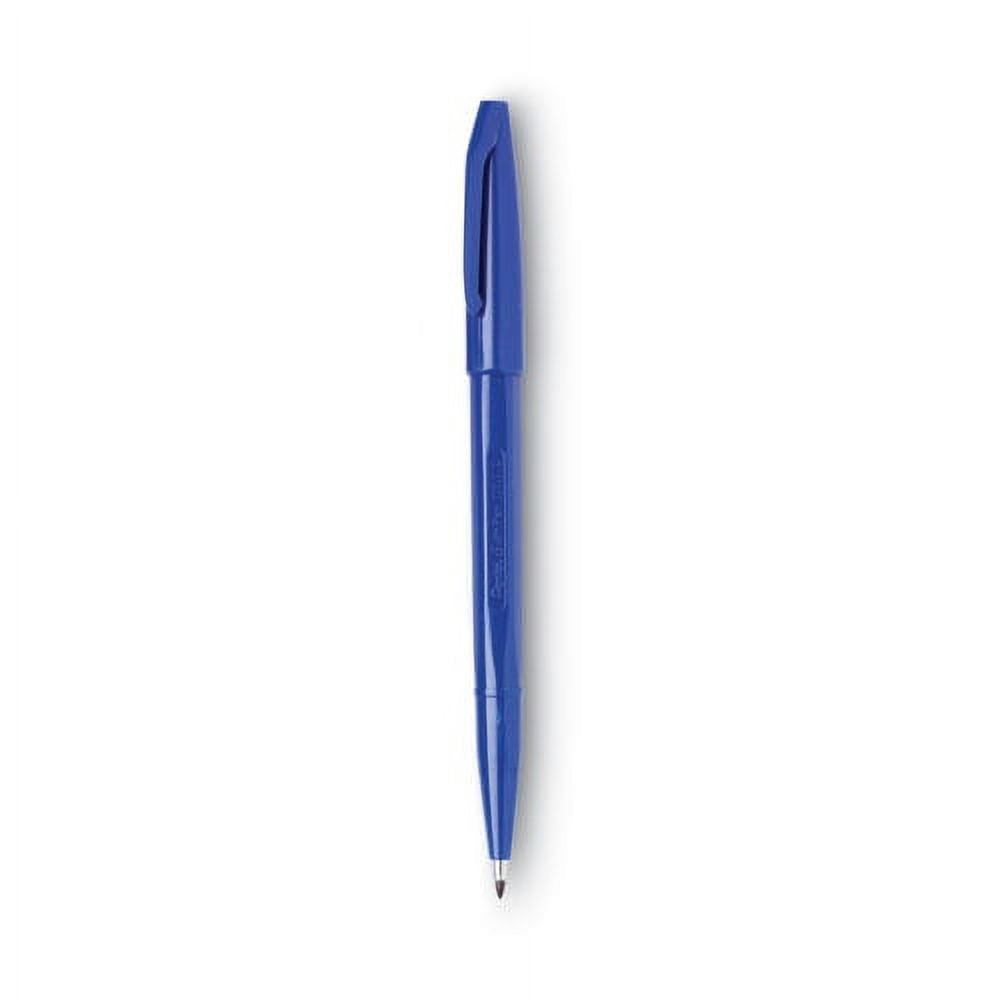 Fine Point Sign Pen Sign Pen Fine Point Color Marker, Extra-Fine Bullet Tip, Blue, Dozen ...