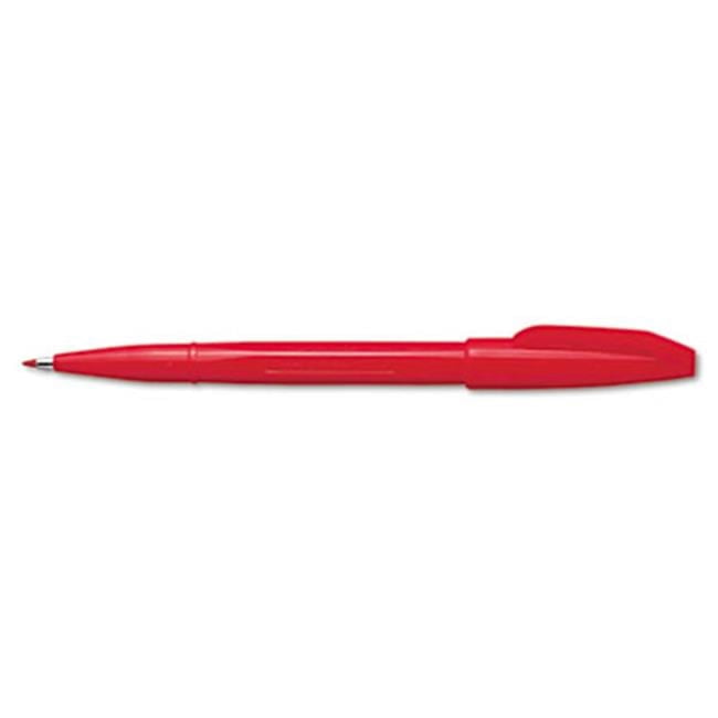 Sign Pen - Red Ink - Fine Point - Set of 12 - Water-Based Ink