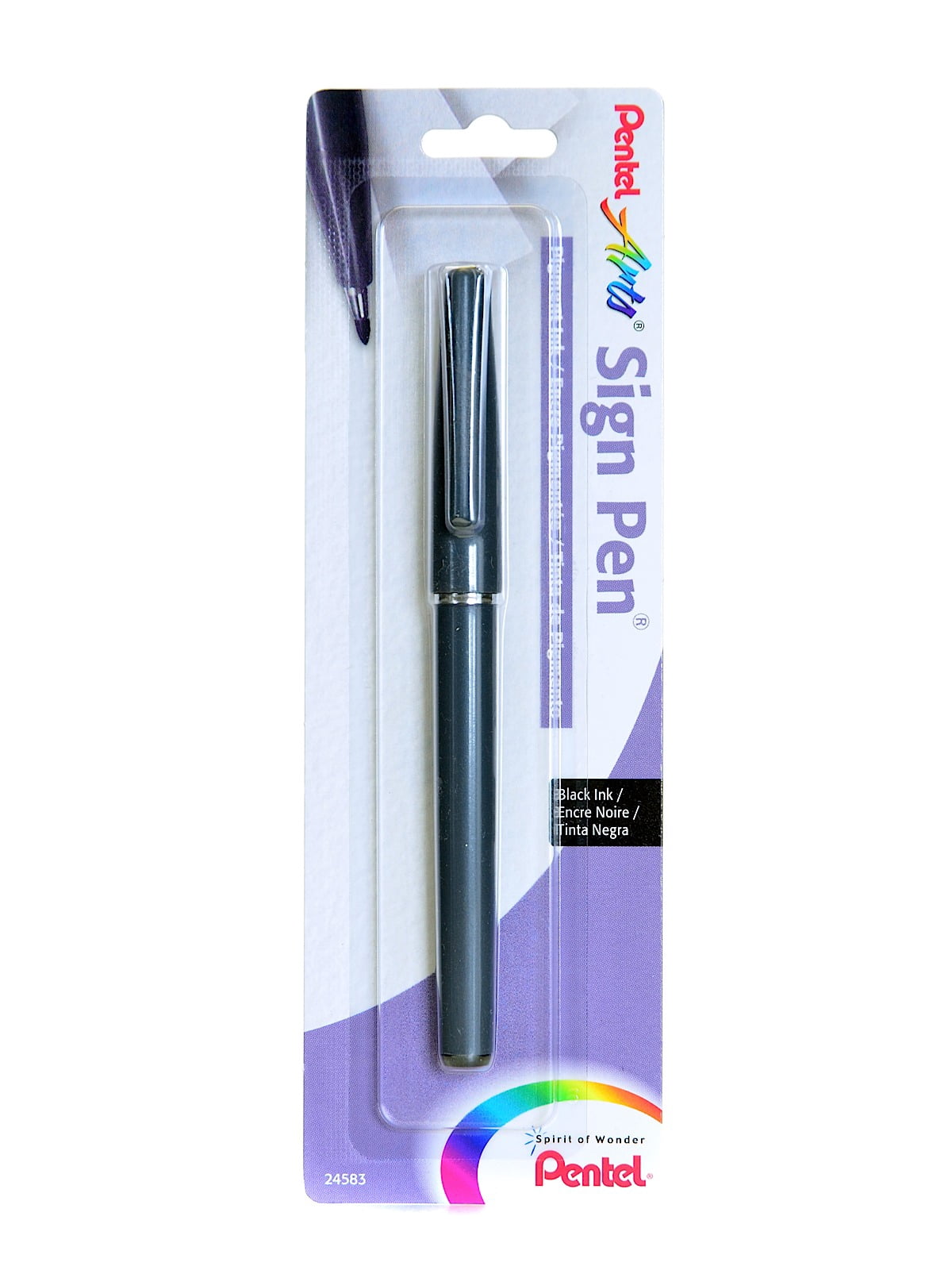 Sign Pens Sign Pen black pigment ink, each (pack of 6) - Walmart.com