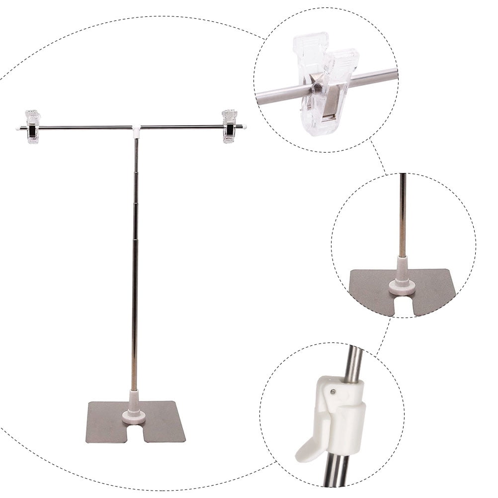 Sign Poster Stand Clip Display Stands Holder Background Bracket