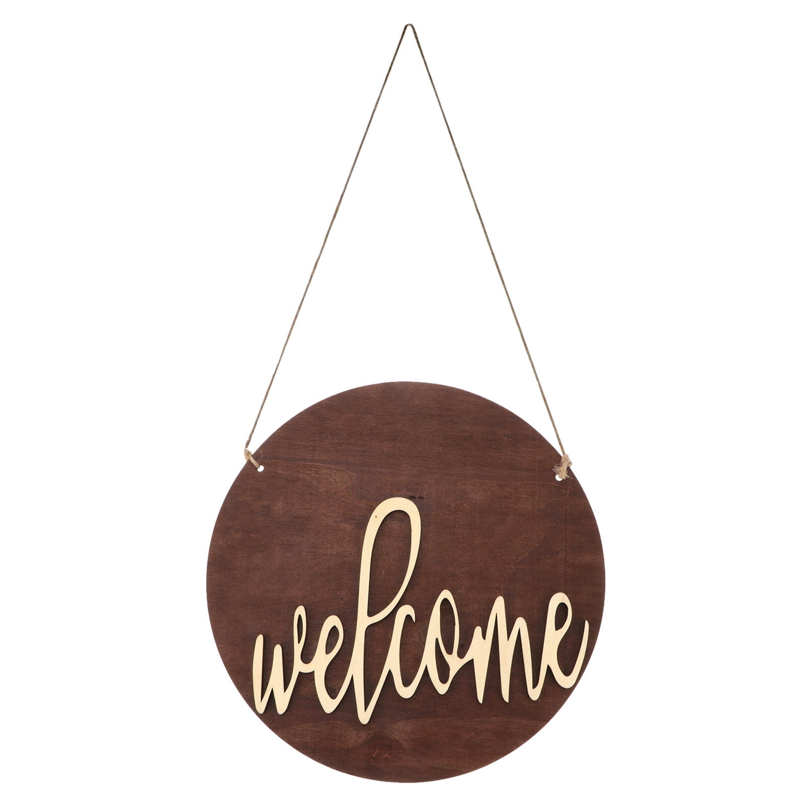 Sign Wood Hanging Door Decor Plaque Front Rustic Porch