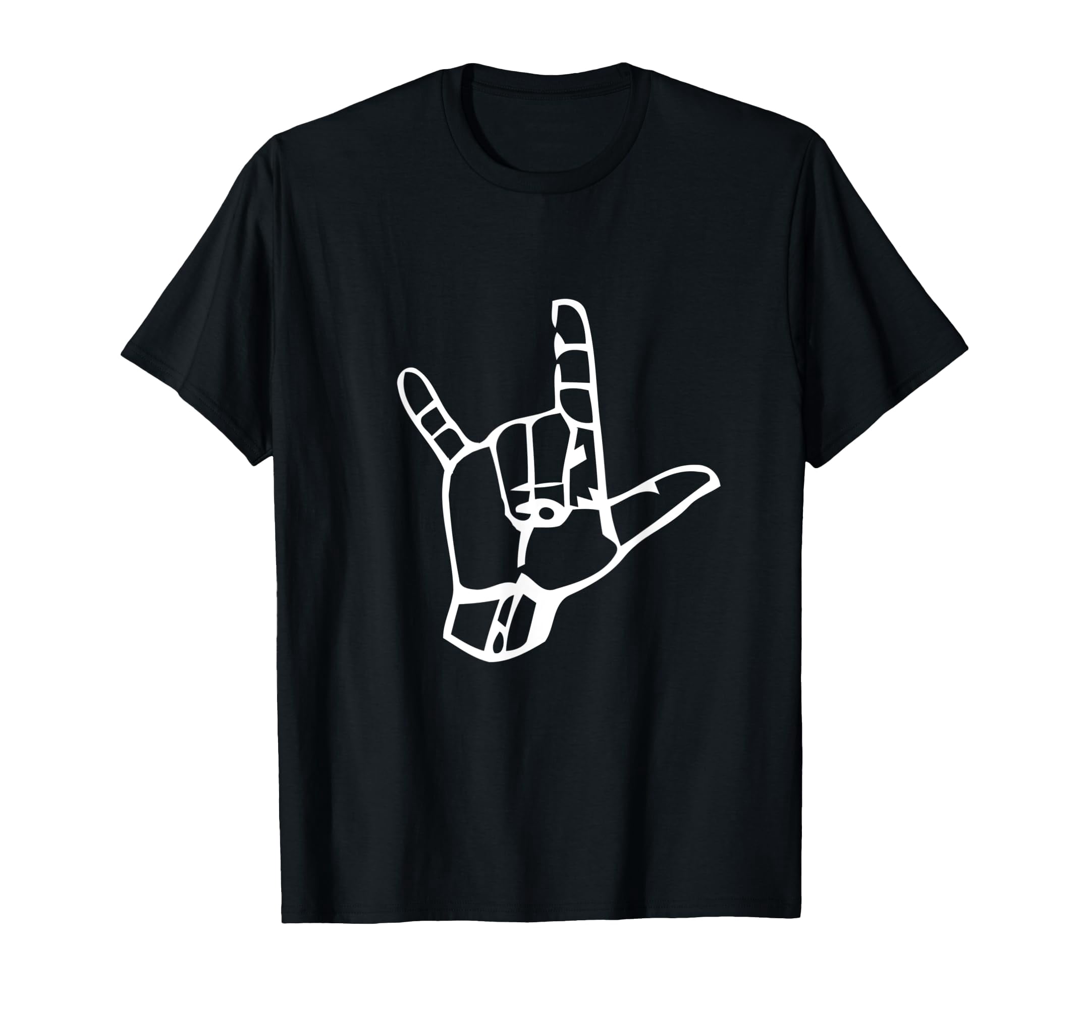 Signing Moew Sign language hand signs I love you sign language T-Shirt - Walmart.com