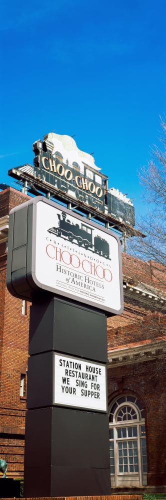 Sign of a hotel Chattanooga Choo Choo Chattanooga Tennessee USA Canvas Art - Panoramic Images (36 x 12)