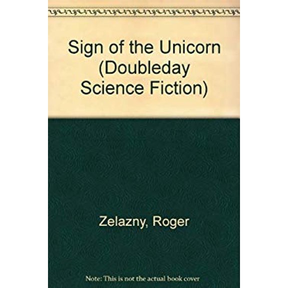 Pre-Owned Sign of the Unicorn (Hardcover) 9780385085151