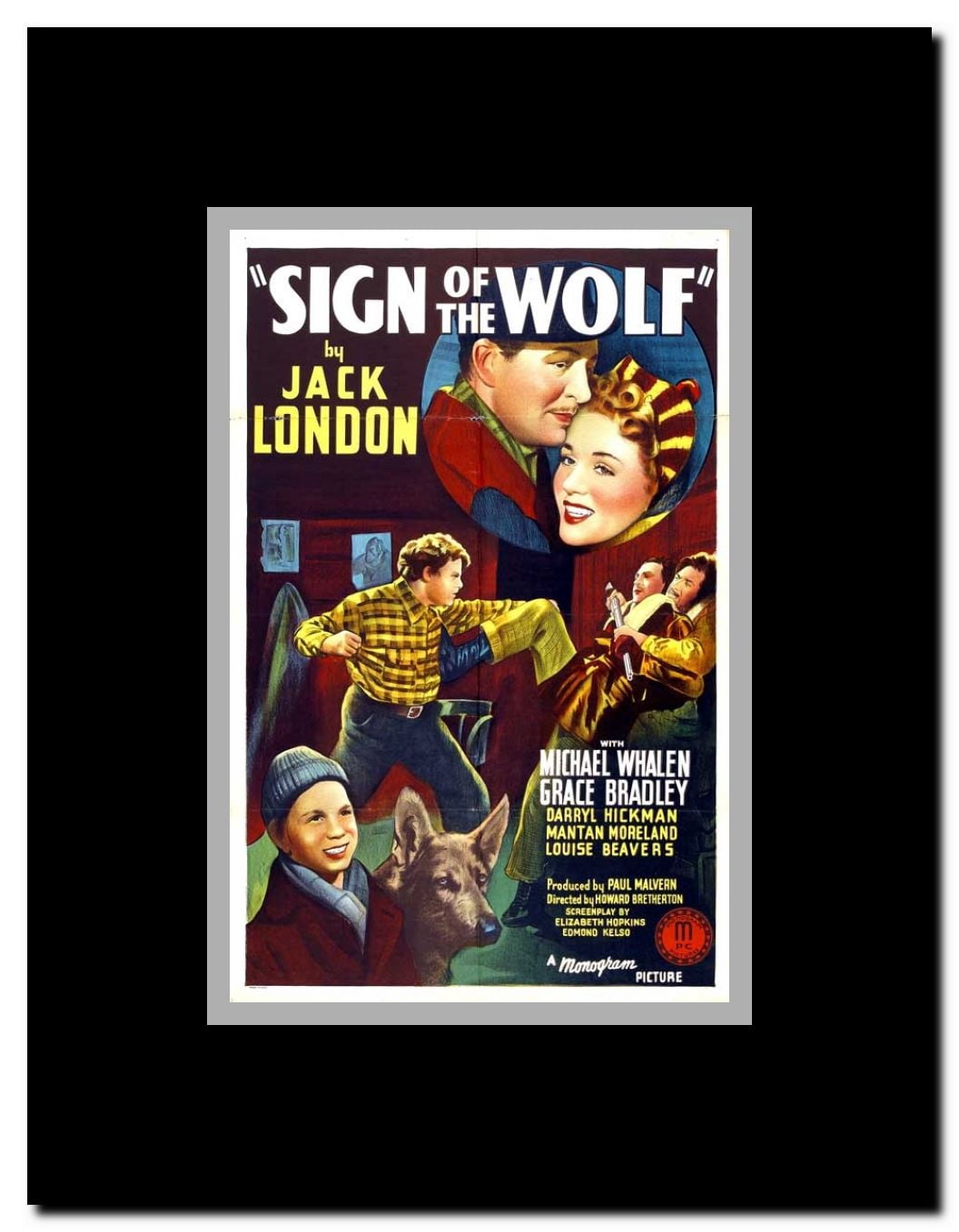 Sign of the Wolf Framed Movie Poster