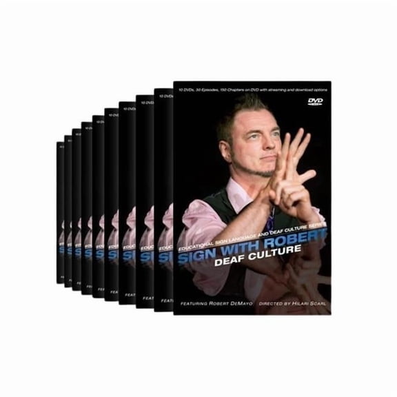 Sign with Robert SIGN-WITH-ROBERT The Complete Sign With Robert 10-DVD Set