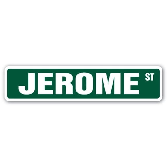 SignMission D-7-SS-JEROME 1.5 x 7 in. Childrens Name Room Street Decal - Jerome