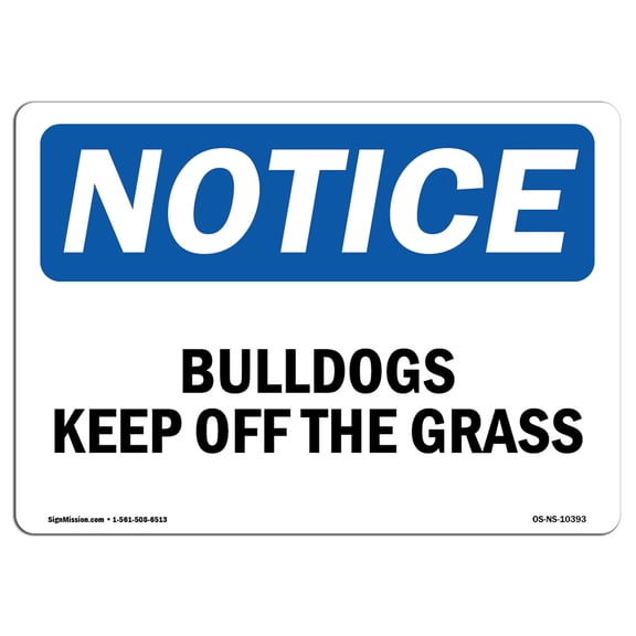 SignMission OS-NS-A-1014-V-10266 10 x 14 in. OSHA Notice Sign - Automatic Door Right Arrow