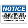 thumbnail image 1 of OSHA Notice Sign - Open-Toe Heel Footwear Prohibited Beyond |  Aluminum Sign | Protect Your Business, Work Site, Warehouse & Shop Area |  Made in the USA, 1 of 6