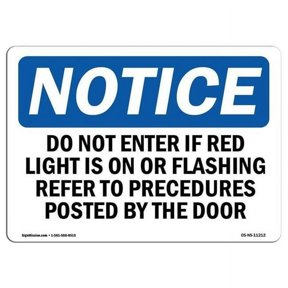OSHA Notice Sign - Open-Toe Heel Footwear Prohibited Beyond | Aluminum Sign | Protect Your Business, Work Site, Warehouse & Shop Area | Made in the USA