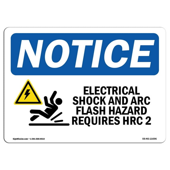 SignMission OS-NS-A-1014-V-11557 10 x 14 in. OSHA Notice Sign - Drivers Are Required
