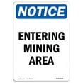 thumbnail image 1 of OSHA Notice Sign - Exit |  Aluminum Sign | Protect Your Business, Construction Site, Warehouse & Shop Area |  Made in the USA, 1 of 6