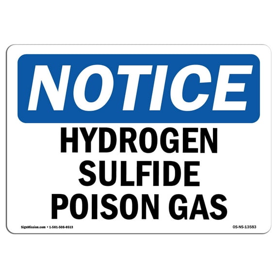 SignMission OS-NS-A-1014-V-13426 10 x 14 in. OSHA Notice Sign - Hearing Protection