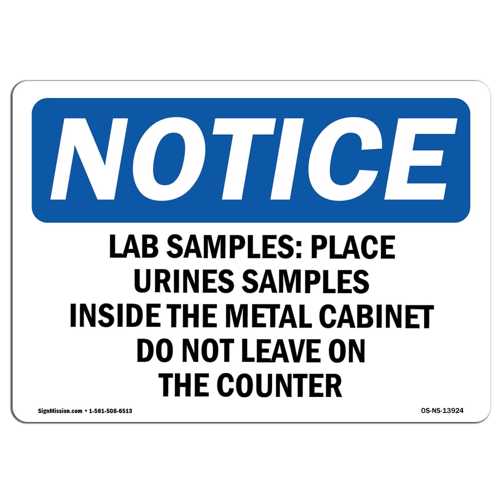 SignMission OS-NS-A-1014-V-13761 10 x 14 in. OSHA Notice Sign - Jet ...