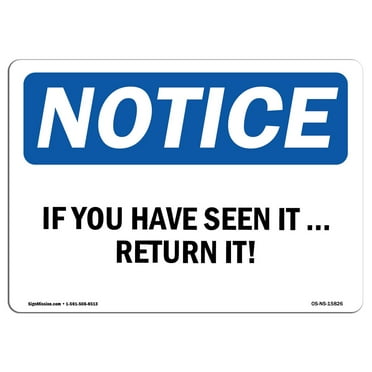 SignMission OS-NS-A-1014-V-15928 10 x 14 in. OSHA Notice Sign - Maximum Floor Loading 130 lbs Per Sq Ft