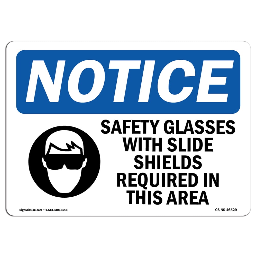 SignMission OS-NS-A-1014-V-17269 10 x 14 in. OSHA Notice Sign - Photo X ...
