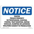 thumbnail image 1 of OSHA Notice Sign - Poultry Prep Only |  Aluminum Sign | Protect Your Business, Construction Site, Warehouse & Shop Area |  Made in the USA, 1 of 6
