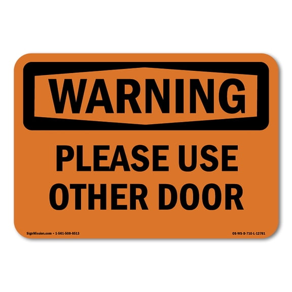 OSHA Notice Sign - Trespassing On These Premises Sign With Symbol ...