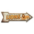 thumbnail image 1 of SignMission 10 x 30 in. Indoor & Outdoor Decor Direction Sticker Vinyl Wall Decals - Lions - 24 in., 1 of 3