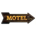 thumbnail image 1 of SignMission 10 x 30 in. Indoor & Outdoor Decor Direction Sticker Vinyl Wall Decals - Motel No Vacany - 24 in., 1 of 3