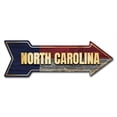 thumbnail image 1 of SignMission 10 x 30 in. Indoor & Outdoor Decor Direction Sticker Vinyl Wall Decals - North Carolina - 24 in., 1 of 2