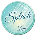 thumbnail image 1 of SignMission  12 in. Circular Rigid Plastic Sign - Splash Zone, 1 of 1