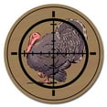 thumbnail image 1 of SignMission  12 in. Tall Circular Rigid Plastic Sign - Turkey Hunter, 1 of 2
